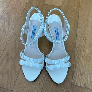 Prada Women's Sandals in White